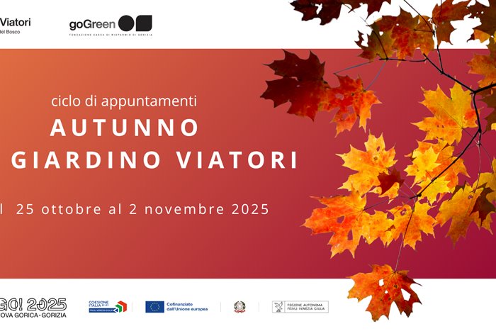 Giardino Viatori: ciclo di appuntamenti "Autunno al Giardino Viatori"