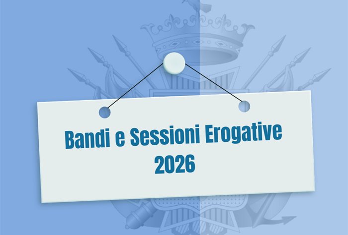 Attivi i primi Bandi 2026